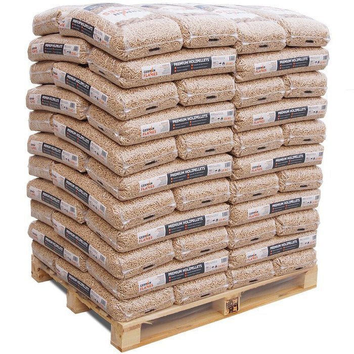 GERMAN FLAMES Holzpellets 6mm ENplusA1, 990kg