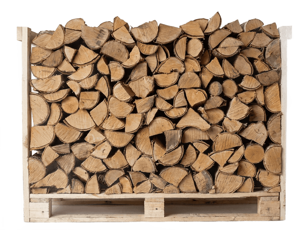 BIRKE HALBPALETTE - OFENGETROCKNETES BRENNHOLZ